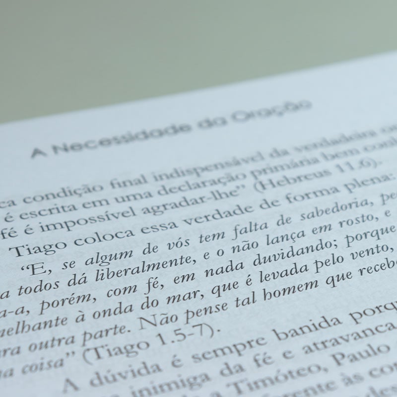 A Necessidade da Oração | Edwards M. Bounds