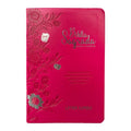 Bíblia Jumbo |ARC | FULL COLOR - Harpa e Corinhos | CAPA PU LUXO | Floral Pink