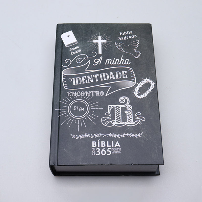 Bíblia Sagrada 365 | RC | Letra Hipergigante | Capa Dura | Minha Identidade