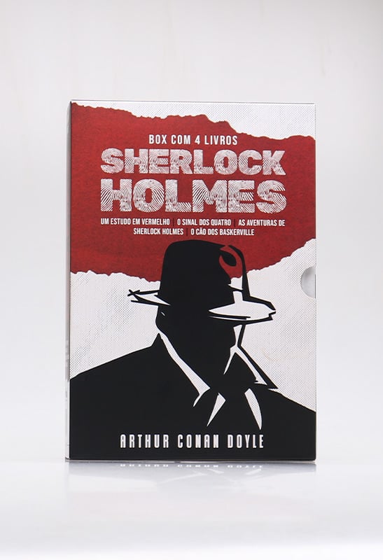 Box 4 Livros | Sherlock Holmes | Capa Dura