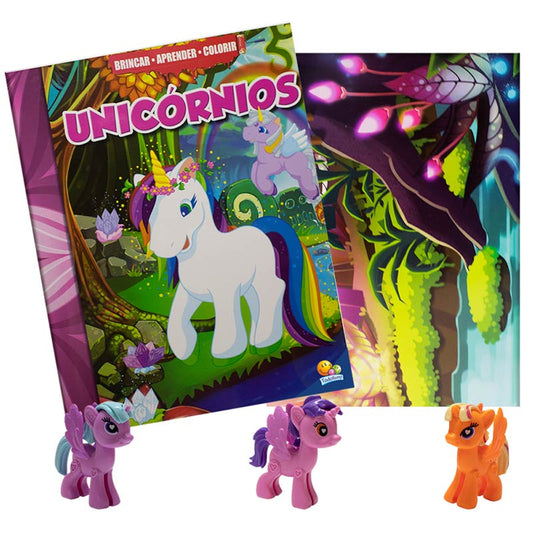 Brincar Aprender Colorir | Unicórnios | Todolivro