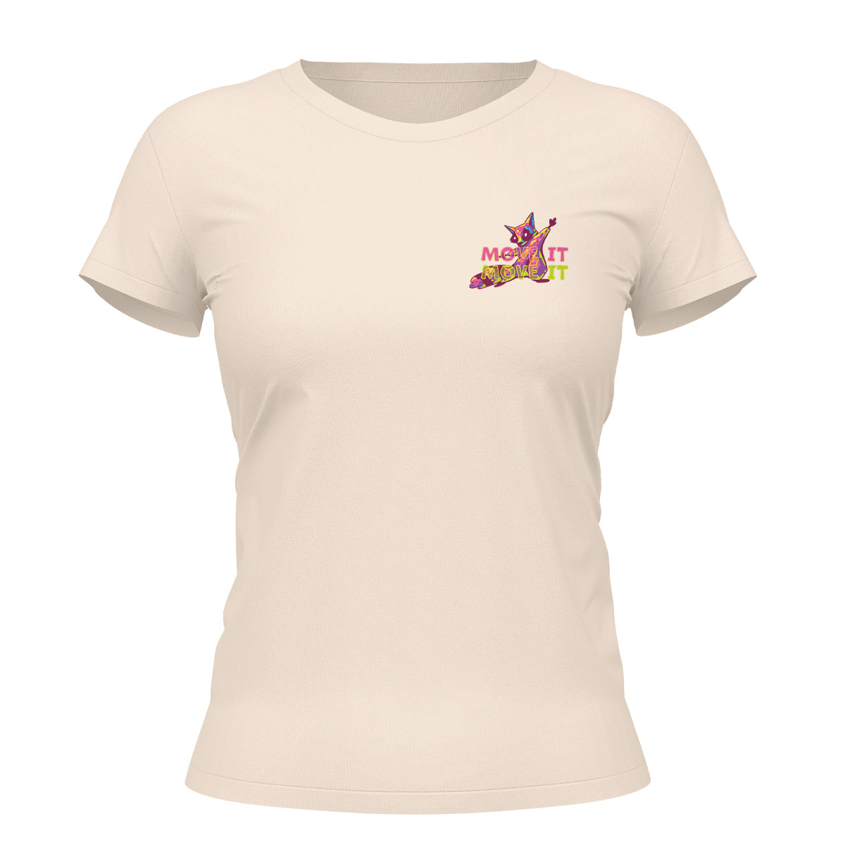 Camiseta Cristã Feminina - Move It | Off White
