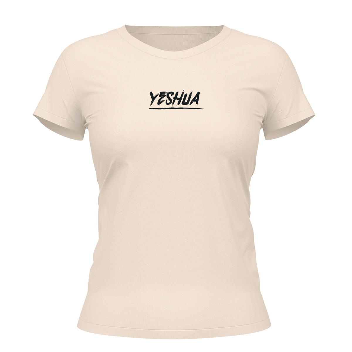 Camiseta Cristã Feminina - Yeshua Manuscrito | Off White