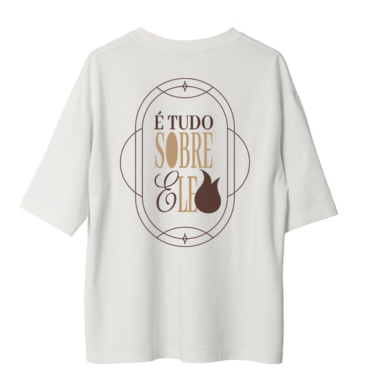 Kit Expressão da Palavra | Devocional Orando a Palavra + Camiseta Cristã Masculina - Tudo pela sua glória