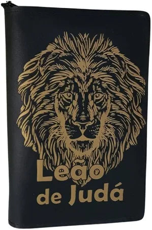 CAPA ZIPER LEÃO M PRETO