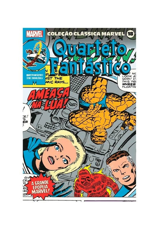 Coleção Clássica Marvel | Vol.18 - Quarteto Fantástico Vol.03 | Panini