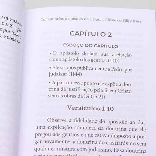 Comentário Bíblico às Epístolas aos Gálatas, Efésios e Filipenses | Matthew Henry