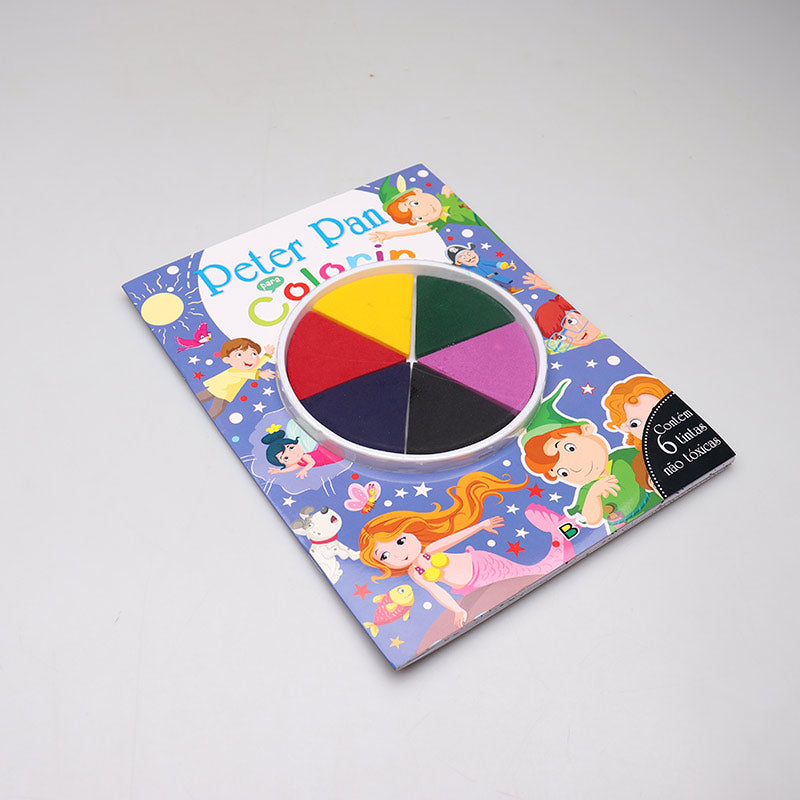 Dedinhos em Ação! | Peter Pan para Colorir | Brasileitura