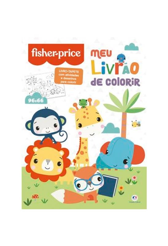 Fisher-Price - Meu Livrão De Colorir | Ciranda Cultural
