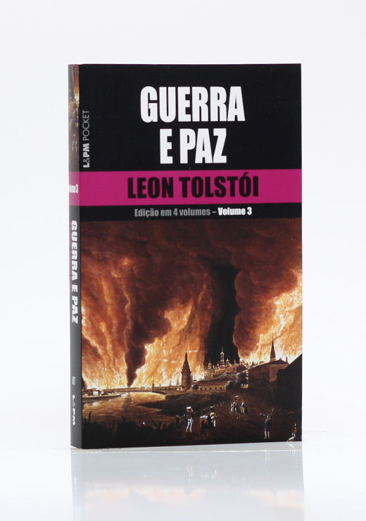 Guerra e Paz | Vol. 3 | Edição de Bolso | Leon Tolstói