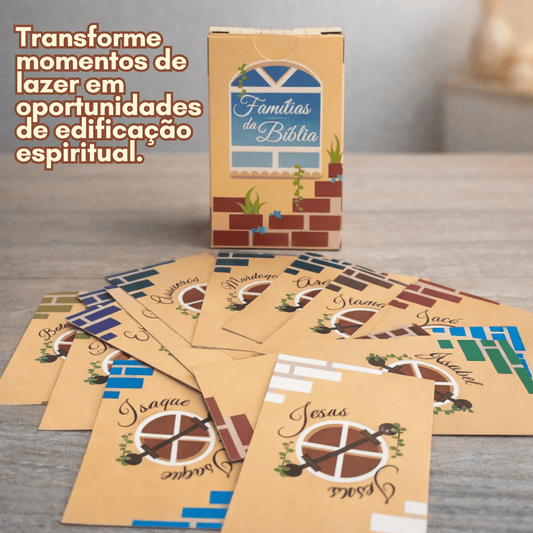 Jogo Bíblico de Cartas | Famílias da Bíblia - Penkal