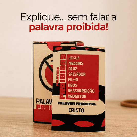 Jogo Bíblico de Cartas | Palavra Bíblica Proibida - Penkal