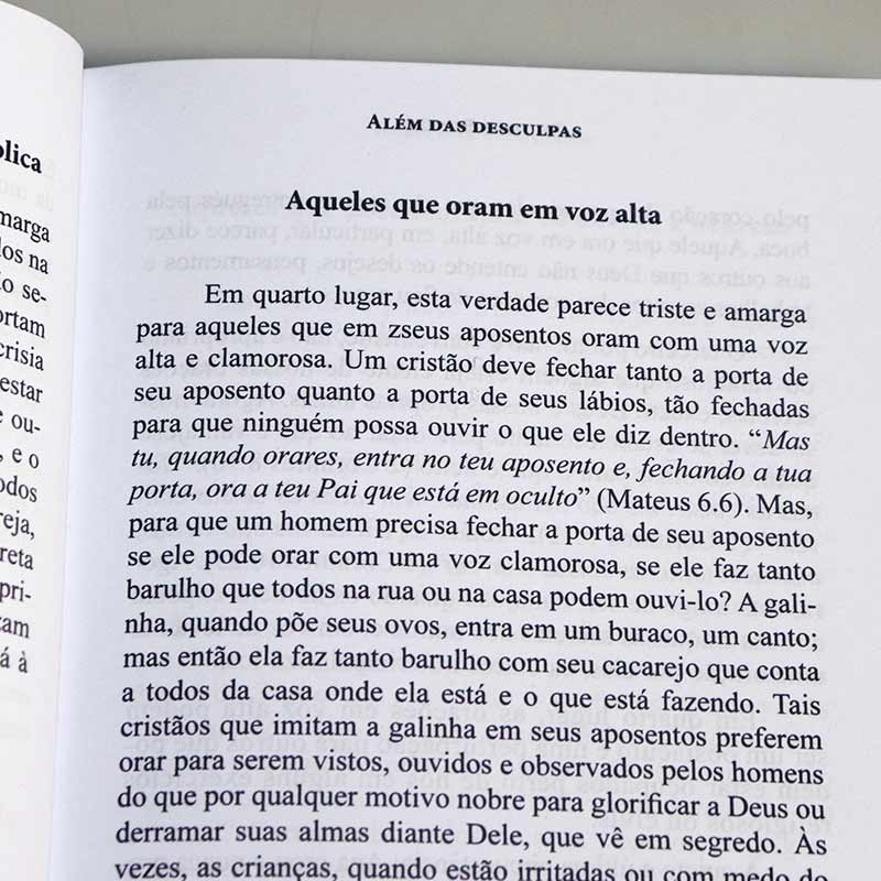 Kit 10 Livros | Além das Desculpas | Thomas Brooks
