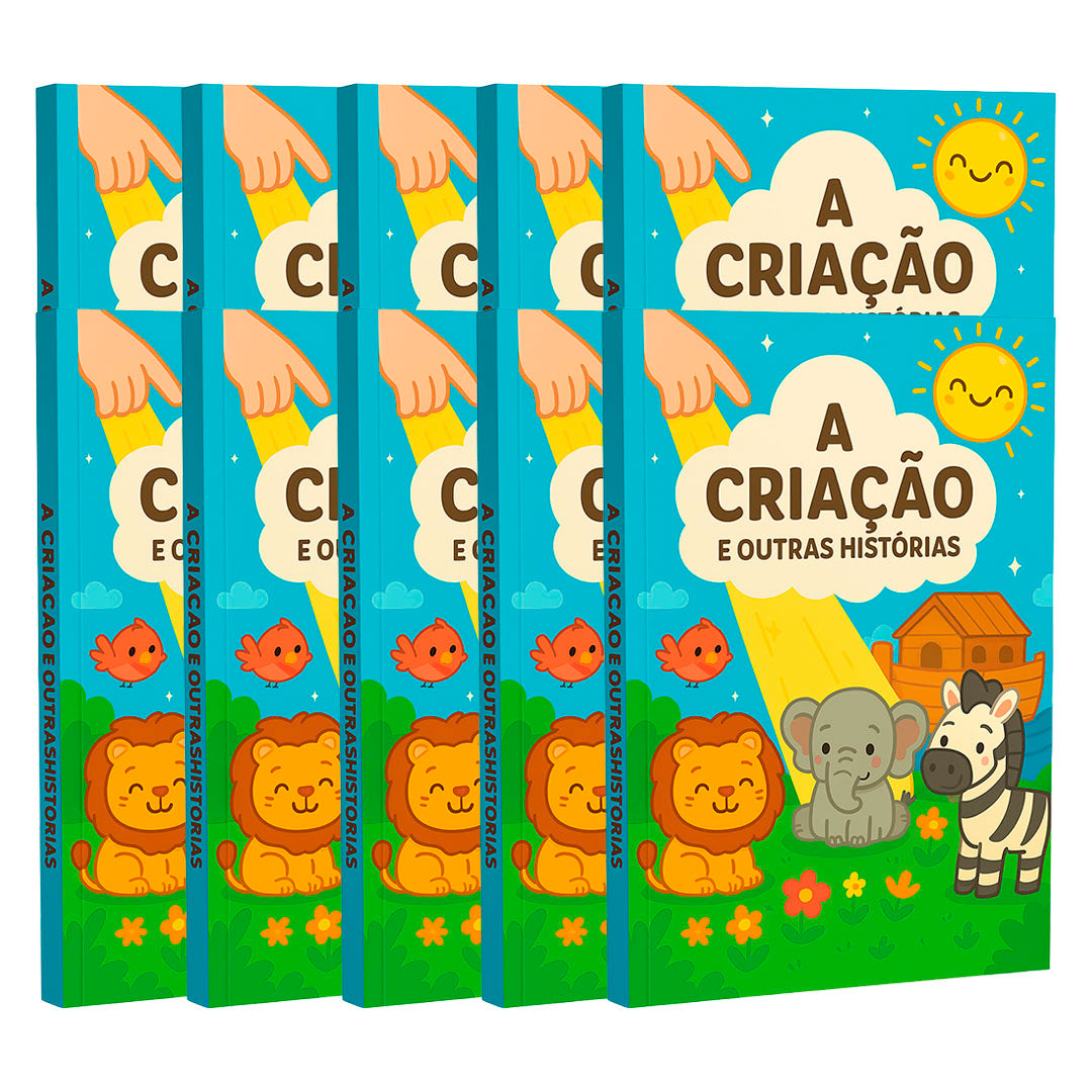 Kit 10 Livros | Livreto: A criação e outras Histórias