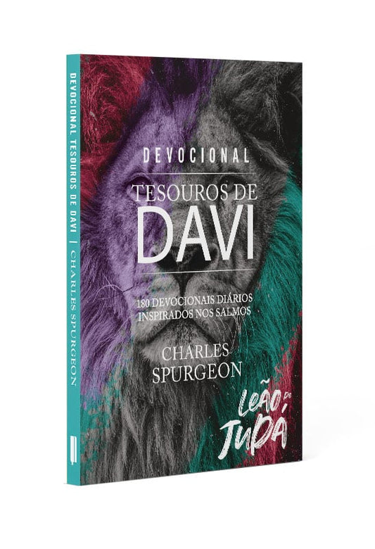 KIT 10 Unidades | Devocional Tesouros de Davi | Leão de Judá | Charles Spurgeon