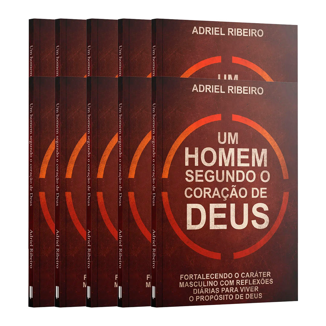 KIT 10 Unidades | Homens Segundo o Coração de Deus. – Livrarias