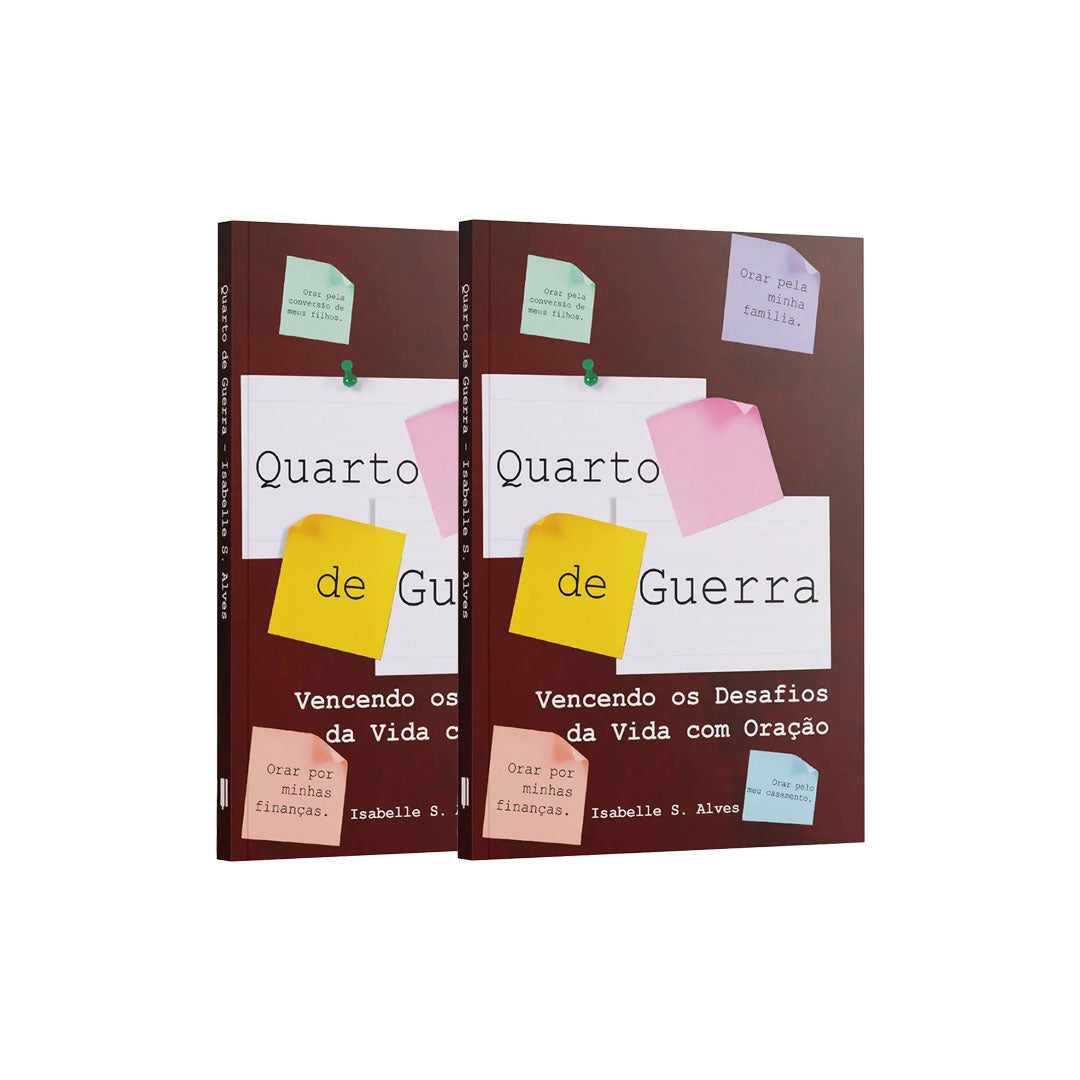 Kit 2 Livros - Quarto de Guerra | Isabelle S. Alves
