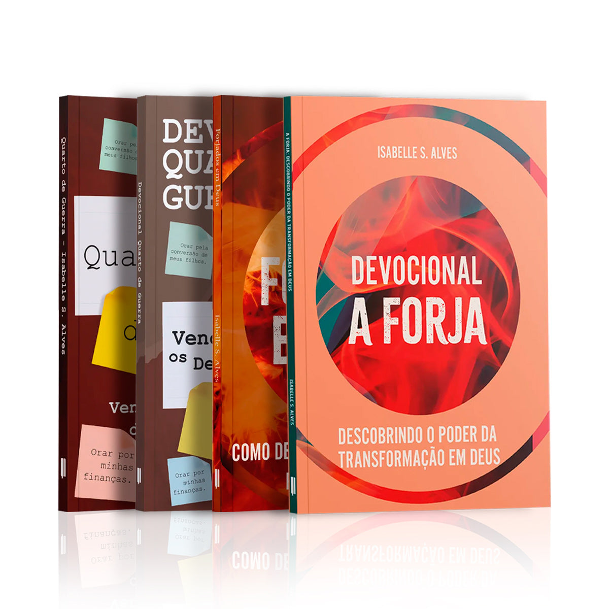 Kit 4 Livros - Forjados Em Deus Em Meio a Guerra