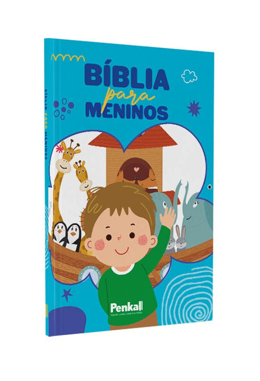 Kit 5 Bíblias Infantil do Menino