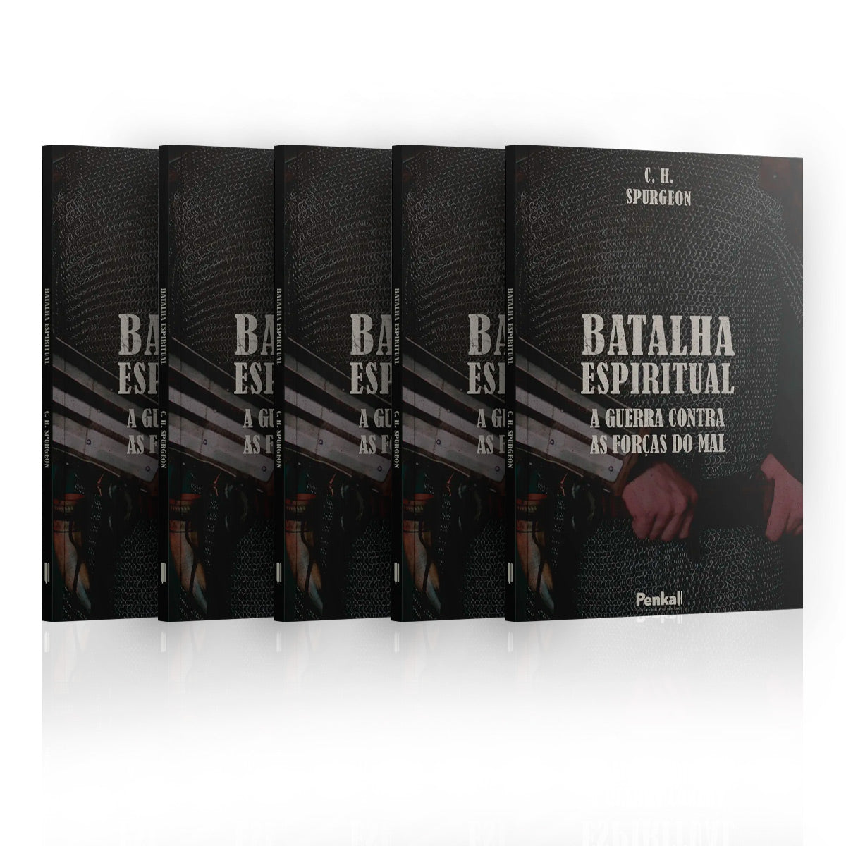 Kit 5 Livros - Batalha Espiritual - Charles Spurgeon