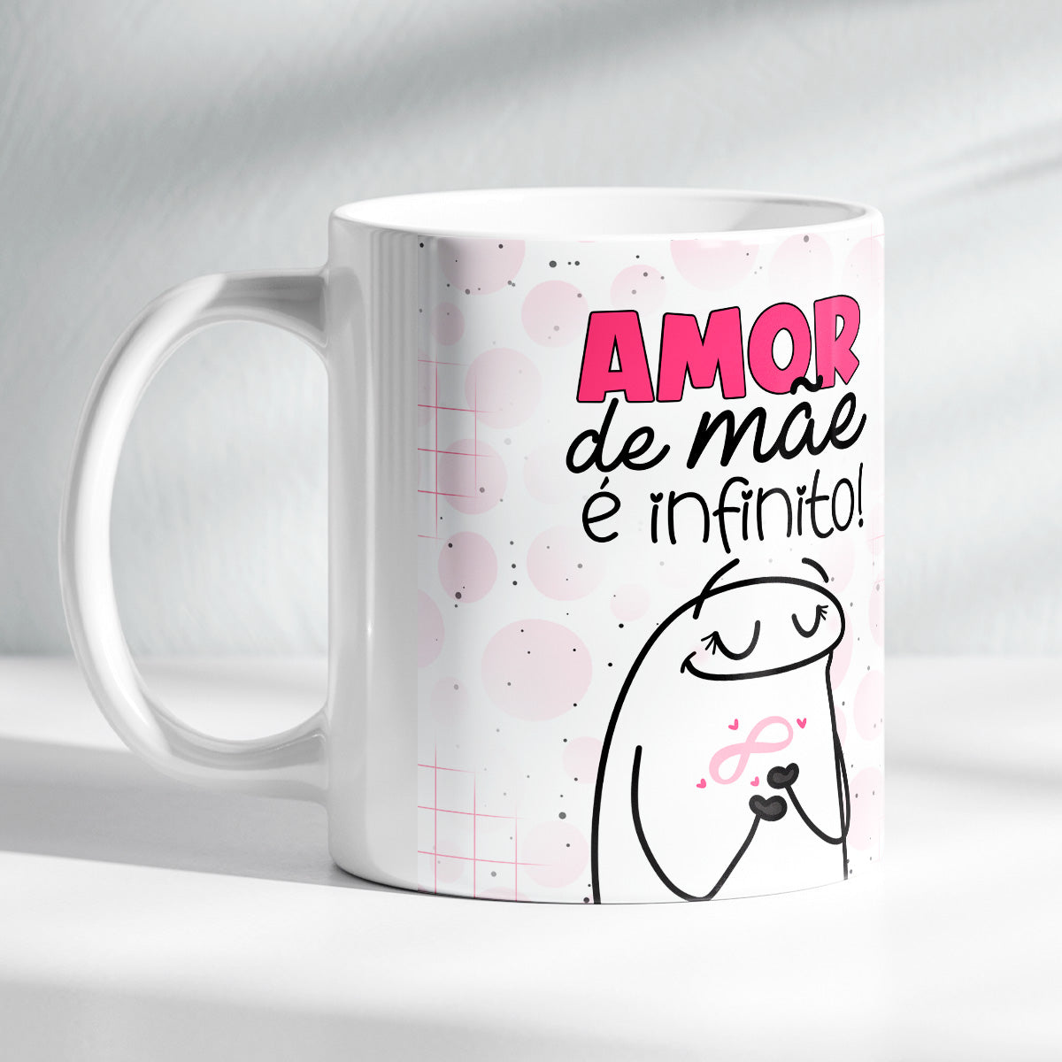 Kit Amor que Transforma | Caneca - Amor de mãe + Livreto Nova Criatura