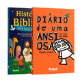 Kit Ansiedade em Orações Infantis | Histórias Bíblicas para Dormir + Diário de Uma Ansiosa