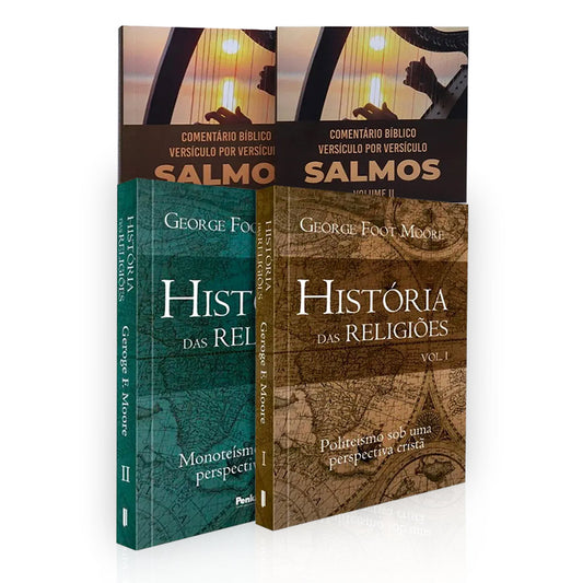 Kit Box Salmos + História das Religiões: Sabedoria Bíblica e Conhecimento Global