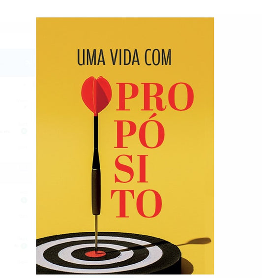 Kit de Evangelismo - 10 livros Palavras de Vida - Uma Vida com Propósitos - Penkal