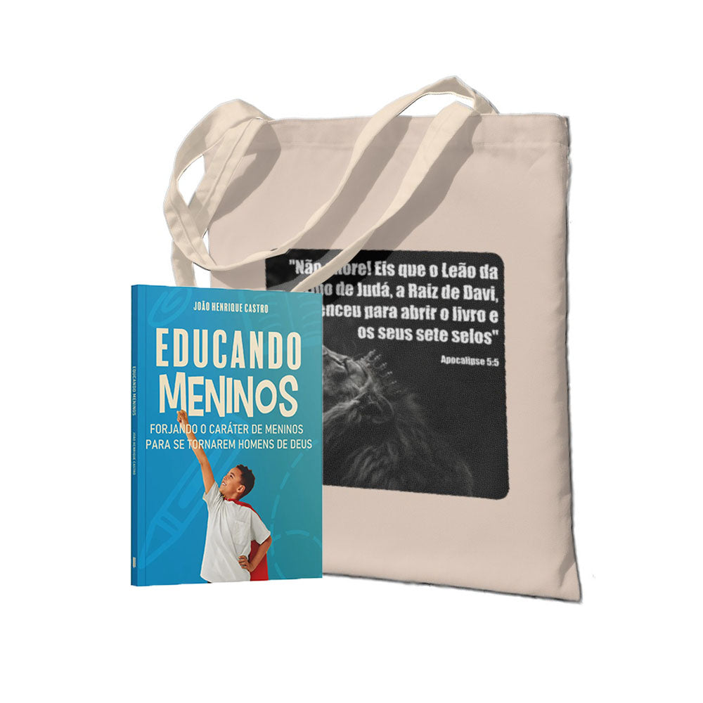 Kit Formação de Homens de Deus: Educando Meninos |+ Leão de Judá