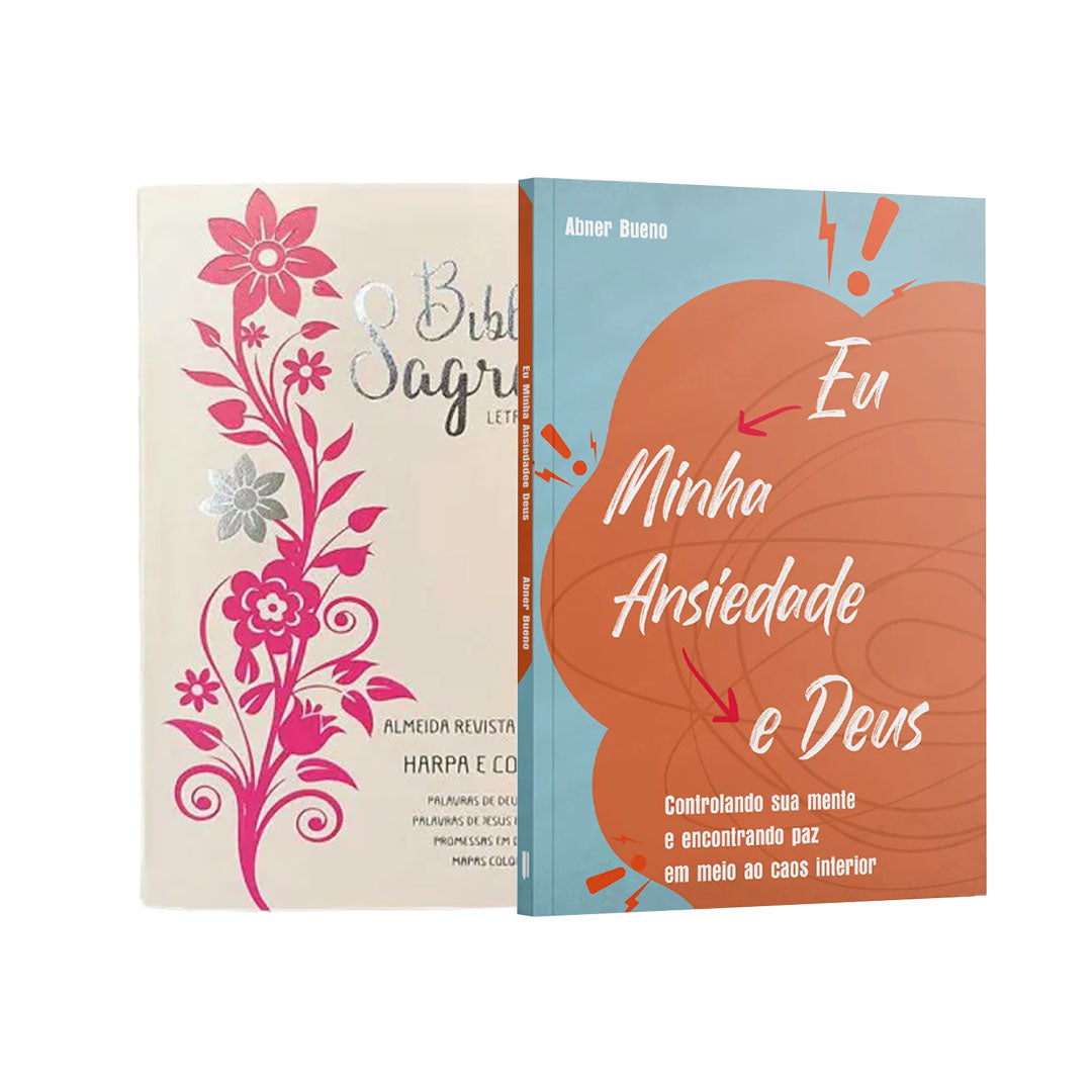 Kit Clamor e Resposta + Bíblia ARC PPM + LIVRO