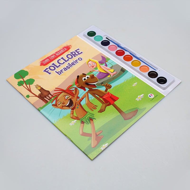 Livro com Aquarela | Folclore Brasileiro | Ciranda Cultural