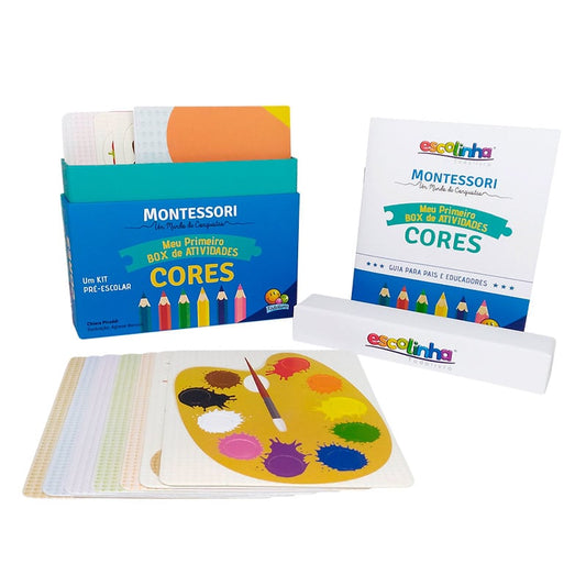 Montessori | Meu Primeiro Box de Atividades | Cores | Chiara Piroddi