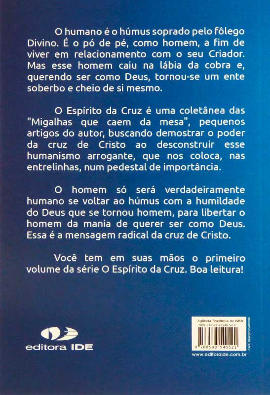 O Espírito da Cruz | Glenio Fonseca Paranaguá