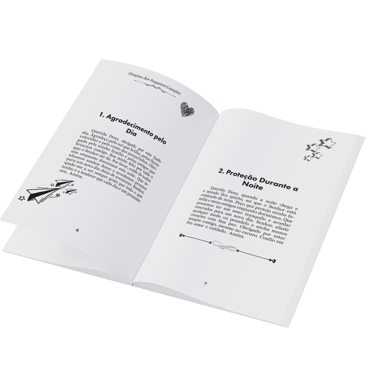 Livreto Orações dos pequenos corações - Homens