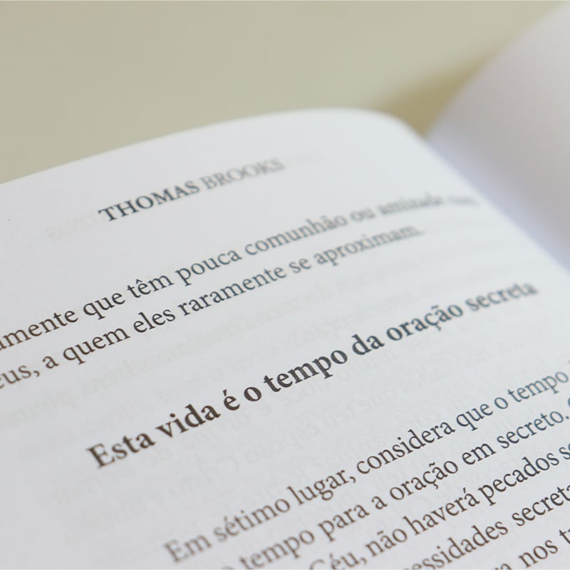 Orando Com Propósitos | Thomas Brooks