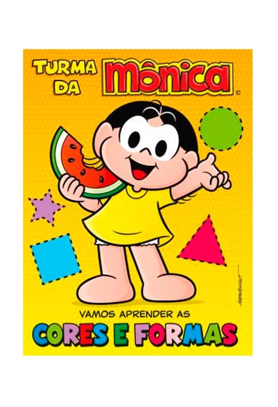 Turma Da Monica - Vamos Aprender As Cores E Formas | Ciranda Cultural
