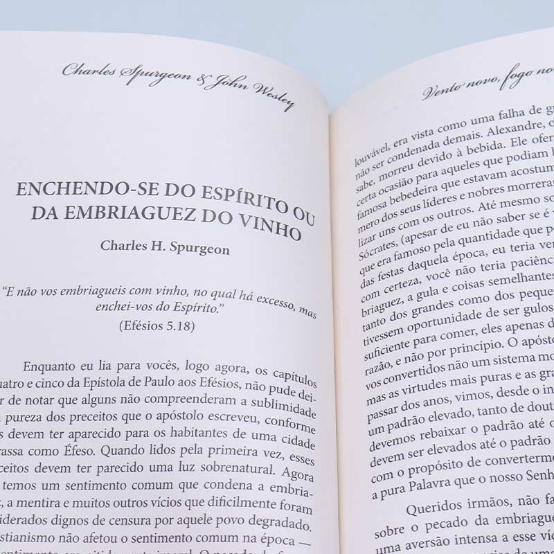 Vento Novo Fogo Novo I Charles Spurgeon e John Wesley