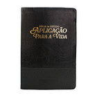 Bíblia de Estudo Aplicação Para Vida | ARC | Full Color | Capa PU Luxo Preta