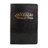 Bíblia de Estudo Aplicação Para Vida | ARC | Full Color | Capa PU Luxo Preta