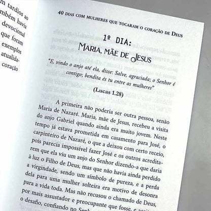 40 Dias com Mulheres que Tocaram o Coração de Deus | Isabelle S. Alves