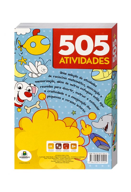 505 Atividades | Brasileitura
