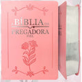 Bíblia da Pregadora | FULL COLOR | PU Nobre Luxo | ROSA