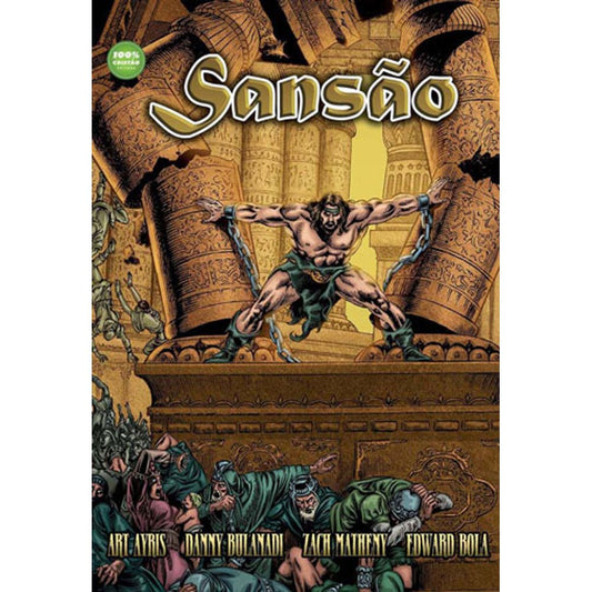 Quadrinhos Sansão | Editora 100% Cristão