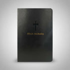 Bíblia Sagrada | Letra Hipergigante | ARC | Harpa Avivada e Corinhos | Capa PU Luxo | Cruz Preta