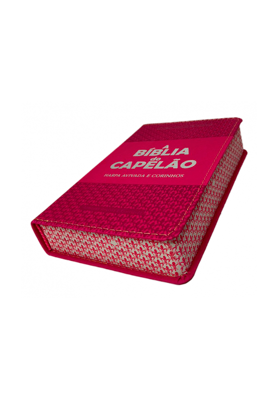 A Bíblia do Capelão | RC | Letra Hipergigante | Harpa Avivada e Corinhos | Capa PU | Luxo | Pink