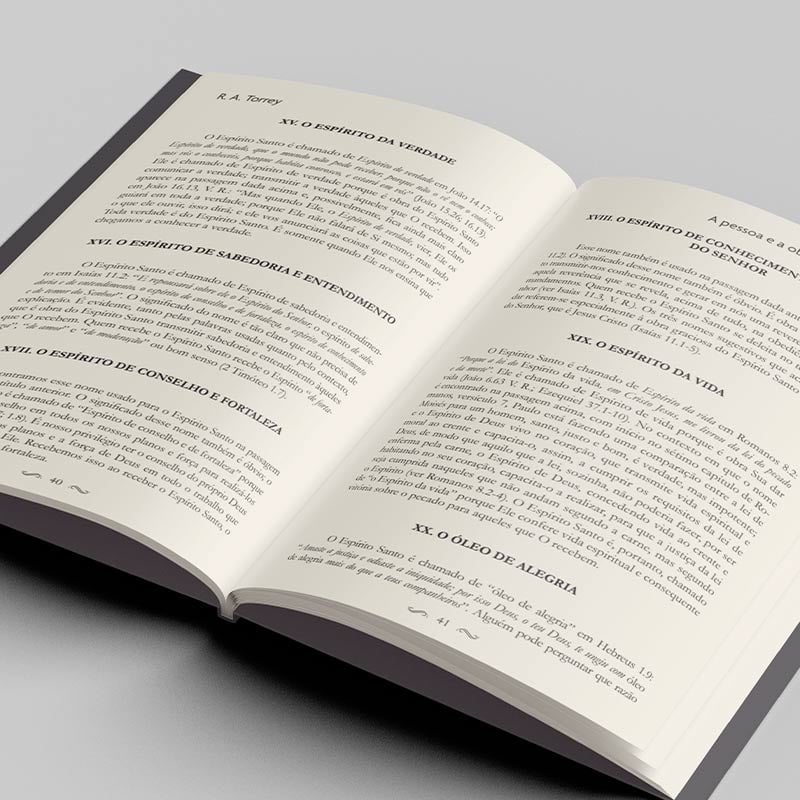 A Pessoa e a Obra do Espírito Santo | R. A. Torrey