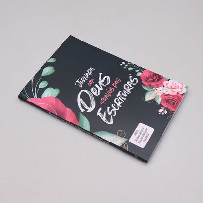 Abas Adesivas para Bíblia | Jornada com Deus Através das Escrituras | Floral