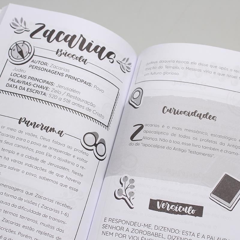 Abas Adesivas para Bíblia | Jornada com Deus Através das Escrituras | Nébula