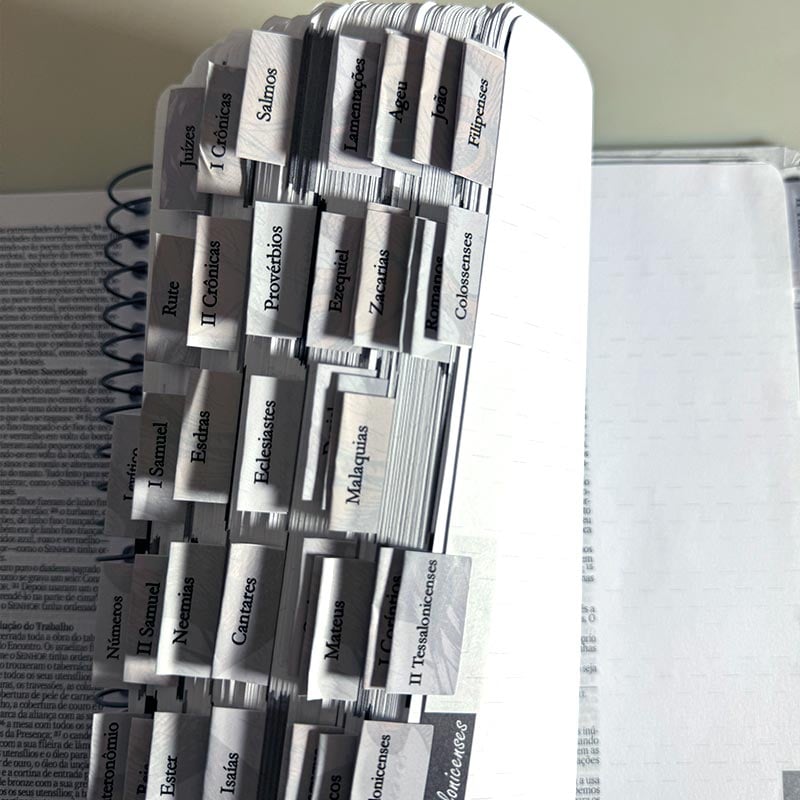 Abas adesivas para Bíblia | Lilás Borboleta