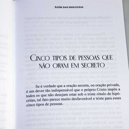 Além das Desculpas | Thomas Brooks